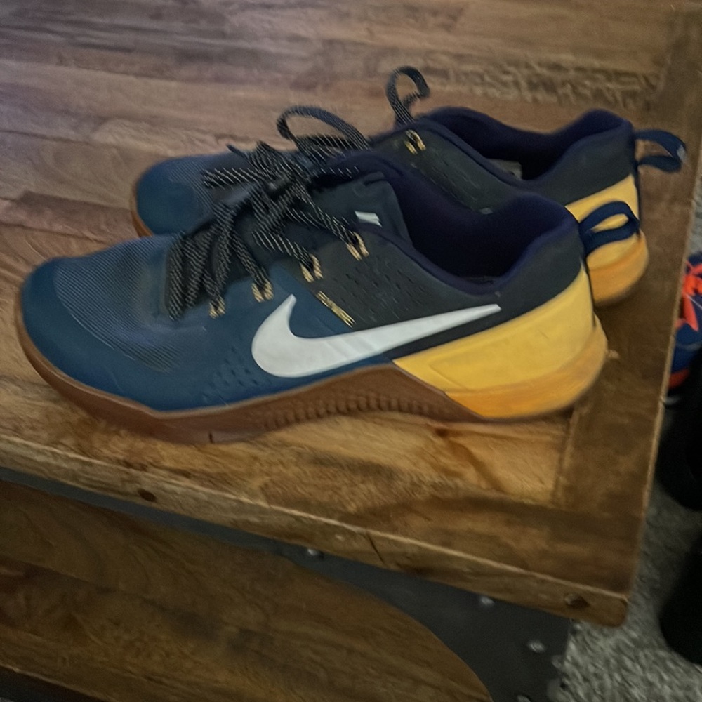 Nike Metcon 1 Squadron Blue Mens Athletic Training Flywire 704688-410 - Sz 10.5